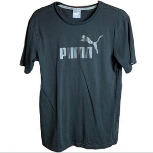 🔥Puma Keeps You Dry Black Logo  Active Top